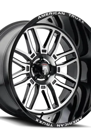 American Truxx Restless AT1915 Black Milled 24x14 8x170 x76mm 125.2mm Best Choice