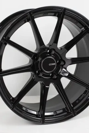 Top Pick Enkei TS-10 BK 18x8 +40 5x114.3mm 72.6mm Gloss Black