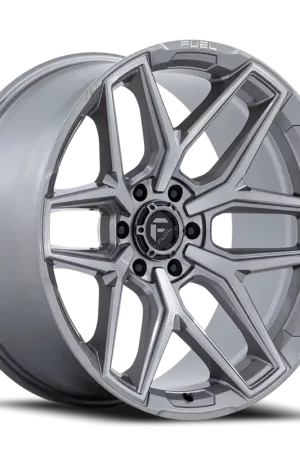 Fuel Flux 6 FC854AX 20x9 +1 6x135mm 87.1mm Platinum New Release