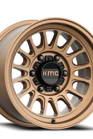 New Arrival KMC Impact OL KM724 BRZ 17x8.5 +0 6x135mm 87.1mm Matte Bronze