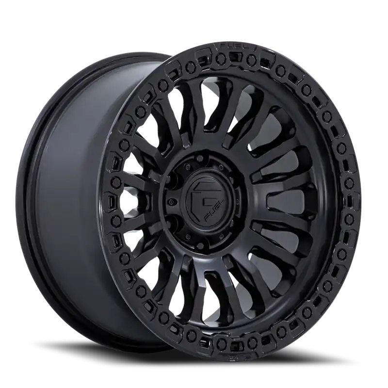 Fuel Rincon SBL FC857MB 17x9 +25 6x139.7mm 106.1mm Matte Black Gloss Black Lip Big Sale