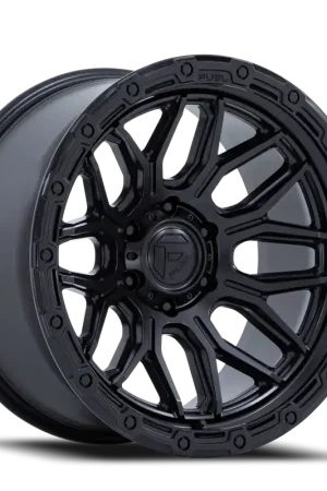 Price Cut Fuel Surge FC881 MB 20x9 +20 6x139.7mm 106.1mm Matte Black Gloss Black Lip