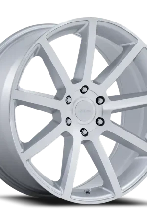 Petrol P6E SD 20x9.5 +30 6x135mm 87.1mm Gloss Silver Machined Face Crafted