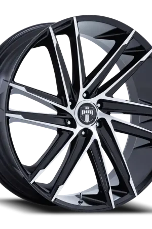 DUB Blaze DC275BD 26x10 +30 6x135mm 87.1mm Gloss Black Machined Face Free Delivery