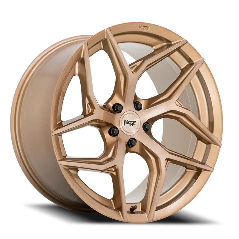 Niche Torsion M267 20x10.5 +27 5x112mm 66.56mm Platinum Bronze Limited Offer