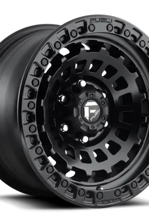 Fuel Zephyr D633 17x9 +1 5x127mm 71.6mm Matte Black Best Price