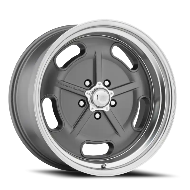 American Racing Salt Flat VN511 GY 17x7 +0 5x114.3mm 72.6mm Mag Gray Diamond Cut Lip Hot Picks