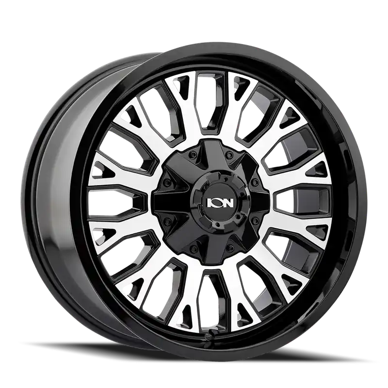 Luxury Ion 152 Gloss Black Machined 20x9 6x139.7/6x135 0mm 106mm