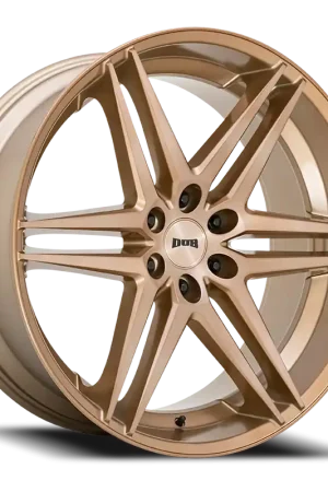 High Quality DUB Dirty Dog S266 24x10 +30 6x135mm 87.1mm Platinum Bronze