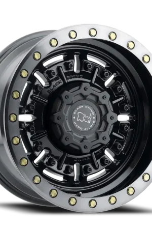Black Rhino Abrams GB-MDT 20x9.5 +12 6x120mm 67.1mm Gloss Gunblack Machined Dark Tint Lip While Supplies Last