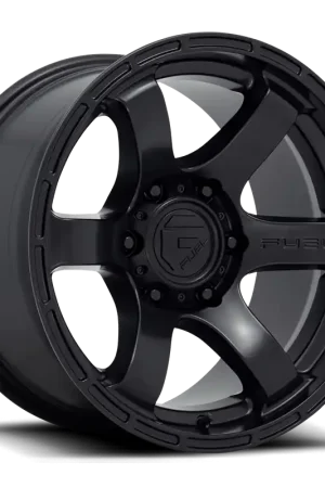 Last Chance Fuel Rush D766 18x9 +1 6x135mm 87.1mm Satin Black