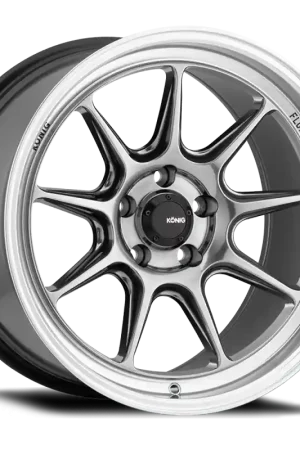 Editor’s Pick Konig Countergram 15x8 4x100 ET25 Hyper Chrome / Machined Lip