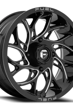 Best Choice Fuel Runner UTV D741 18x7 +13 4x156mm 132mm Gloss Black Milled