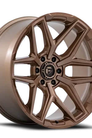 Fuel Flux 6 FC854ZR 20x9 +20 6x120mm 66.9mm Platinum Bronze Time-Limited