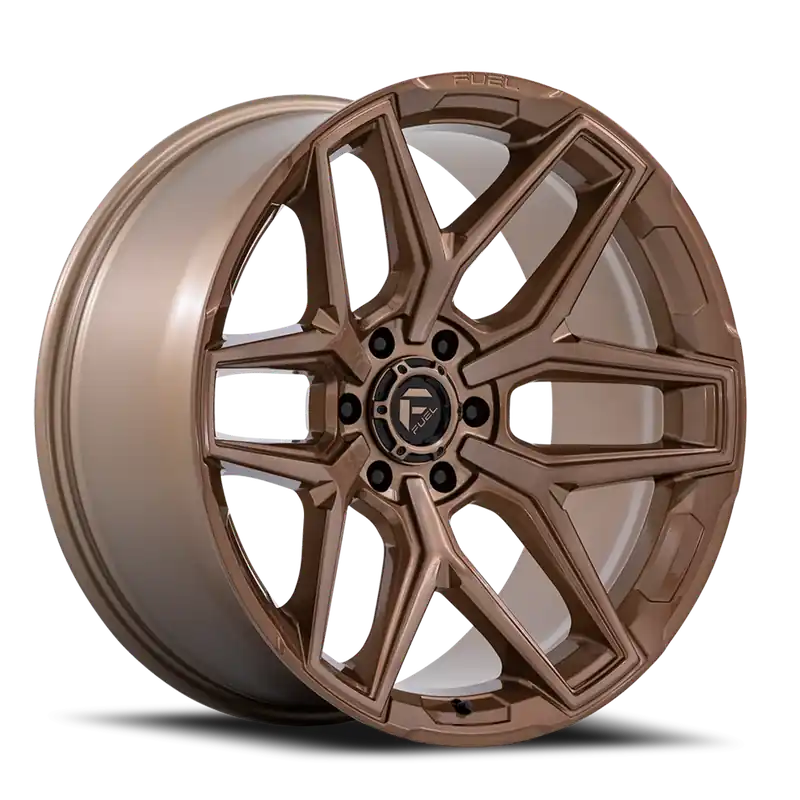 Fuel Flux 6 FC854ZR 20x9 +20 6x120mm 66.9mm Platinum Bronze Time-Limited