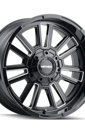 Mayhem Apollo 8115 Gloss Black Milled 20x9 8x170 0mm 125.2mm Certified