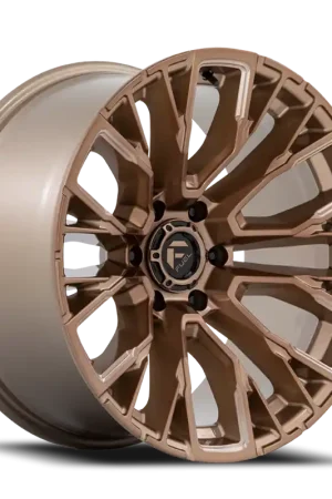 Wholesale Fuel Rebar 6 D850 17x9 +1 6x139.7mm 106.1mm Platinum Bronze Milled