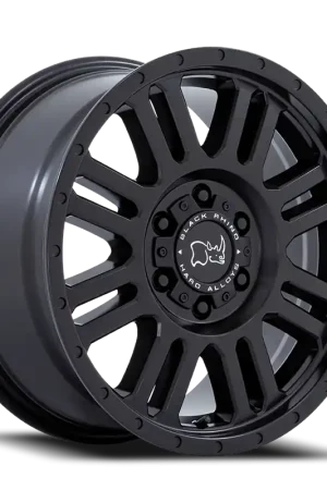 Black Rhino Yellowstone MB 17x8 +38 6x130mm 84.1mm Matte Black Seasonal Sale
