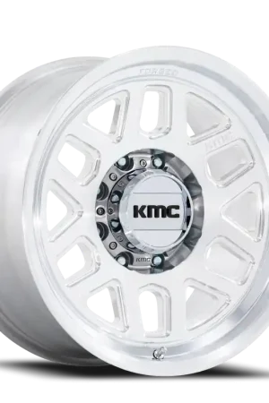 KMC Mesa Forged Monoblock KM451 DX 18x9 +0 8x165.1mm 125.1mm Machined Raw Machined Exclusive