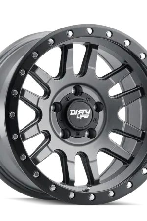 Get Yours Dirty Life Canyon Pro 9309 Satin Graphite 17x9 5x127 x12mm 71.5mm