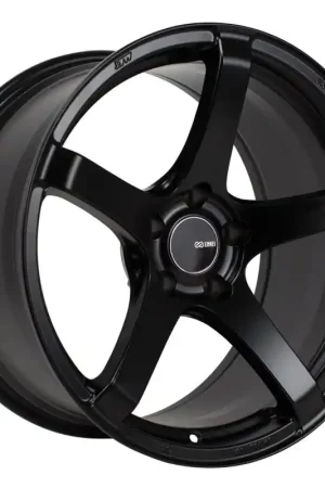Clearance Enkei Kojin BK 18x9.5 +45 5x100mm 72.6mm Gloss Black