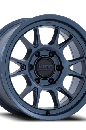 Original KMC Range KM729LX 17x8.5 -10 6x139.7mm 106.1mm Metallic Blue
