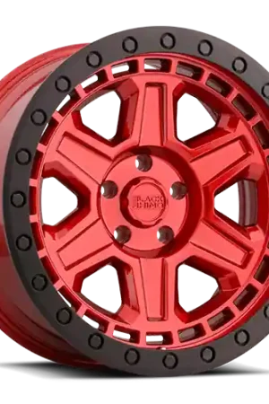 Latest Black Rhino Reno RD 18x9.5 +0 5x127mm 71.6mm Candy Red Black Lip Edge-Black Bolts