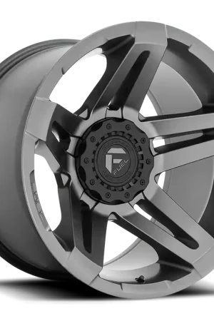 Fuel SFJ D764 22x14 -75 6x135/6x139.7mm 106.1mm Matte Gunmetal Professional Grade