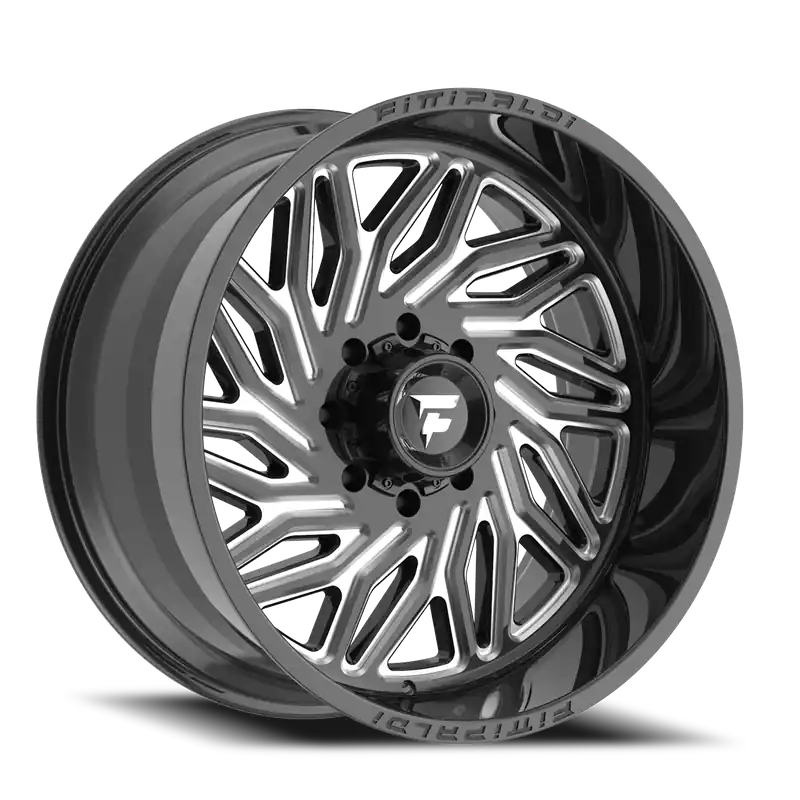 Special Offer Fittipaldi Offroad Alpha Series FA13 BM 24x12 -44 6x135/6x139.7mm 106.2mm Gloss Black Milled