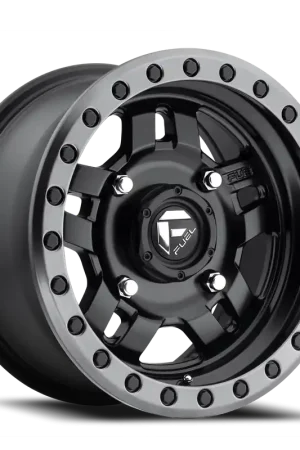 Next Day Delivery Fuel Anza UTV D557 14x7 +13 4x110mm 79.4mm Matte Black Beadlock