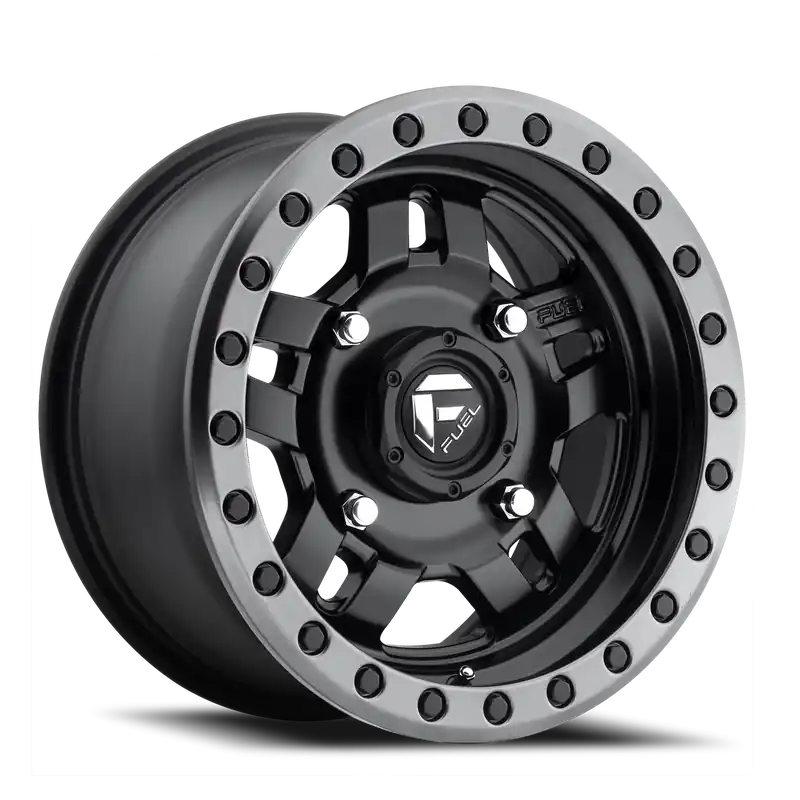 Next Day Delivery Fuel Anza UTV D557 14x7 +13 4x110mm 79.4mm Matte Black Beadlock