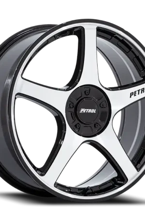 Petrol P2E GBM 19x8 +40 5x110/5x115mm 72.56mm Gloss Black Machined Face Original