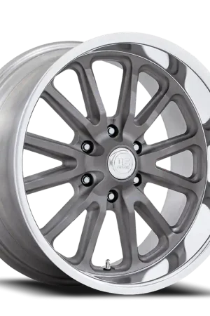 US Mags Rambler 6 UC145 AD 20x9.5 +1 6x139.7mm 106.1mm Matte Gunmetal Diamond Cut Lip Express Delivery