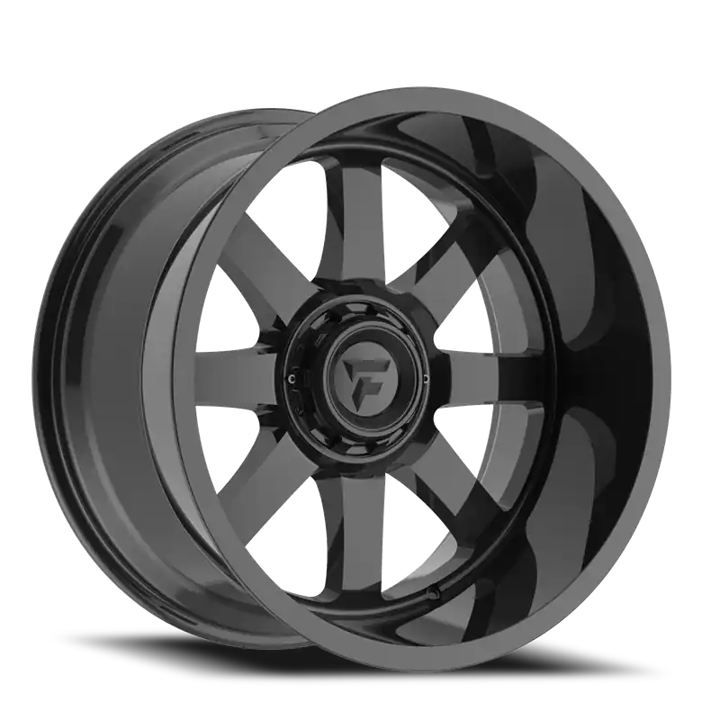 Genuine Fittipaldi Offroad Alpha Series FA16B 20x12 -51 8x165mm 130.2mm Gloss Black