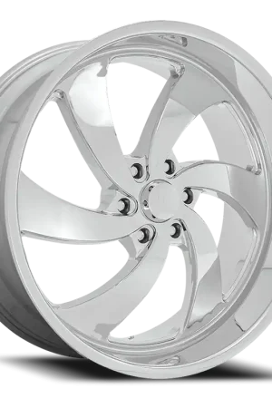 US Mags Desperado 6 U132 24x10 +25 6x139.7mm 78.1mm Chrome No Minimum Order