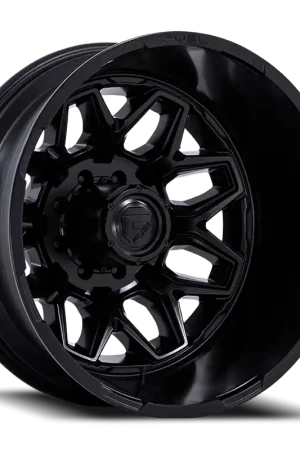 Fuel Flux Dually D871 20x8.25 -201 8x200mm 142mm Blackout Wholesale