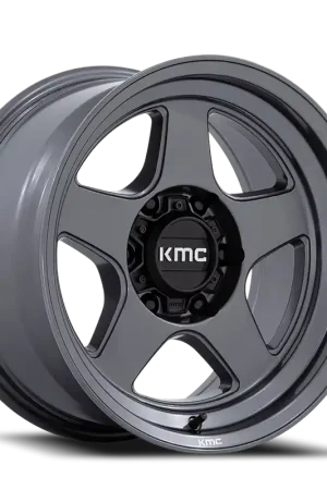 KMC Lobo KM728ANTH 17x8.5 +18 5x127mm 71.5mm Matte Anthracite Must Have