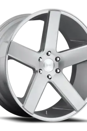 Trusted Brand DUB Baller S218 26x10 +20 6x139.7mm 106.1mm Gloss Silver Brushed