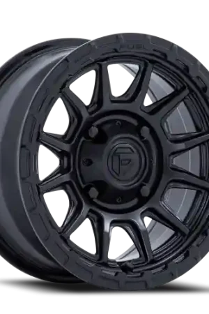 Fuel Piston UTV FV866MB 15x7 +38 6x139.7mm 100.3mm Matte Black Gloss Black Lip Seasonal Sale