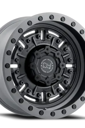 Black Rhino Abrams MG 20x9.5 +12 6x135mm 87.1mm Textured Matte Gunmetal Worldwide Shipping