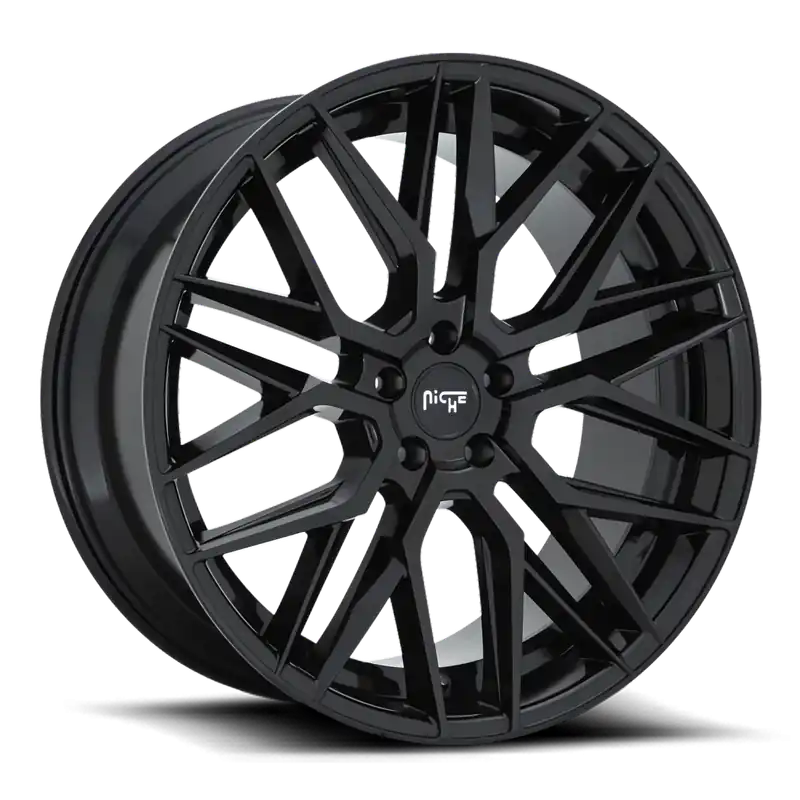 Handmade Niche Gamma M224 22x10.5 +35 5x127mm 71.6mm Gloss Black