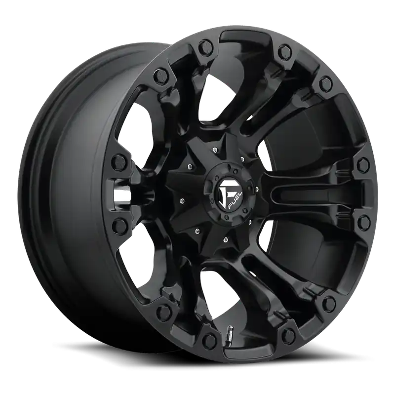 Fuel Vapor D560 20x9 +20 5x127/5x135mm 87.1mm Matte Black Mega Sale