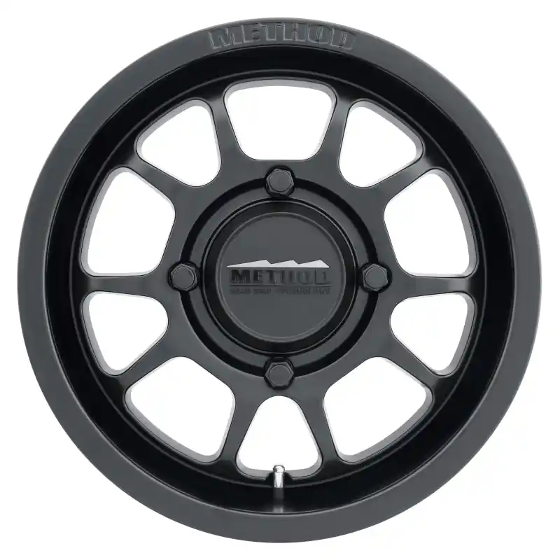 Method MR409 Bead Grip 15x8 / 4+4/0mm Offset / 4x136 / 106.25mm CB Matte Black Wheel High Quality