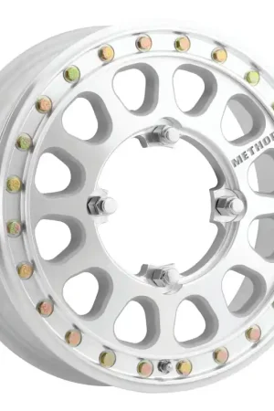 Method MR401-R UTV Beadlock 15x5 / 5+0/43mm Offset / 4x136 / 106mm CB Machined - Raw Wheel New Arrival