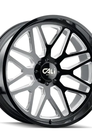 Cali OffxRoad Invader 9115 Gloss Black Milled 22x12 6x135 x51mm 87.1mm Get Yours
