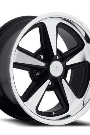 US Mags Bandit U109 18x9 +8 5x114.3mm 72.56mm Matte Black Machined Best Seller