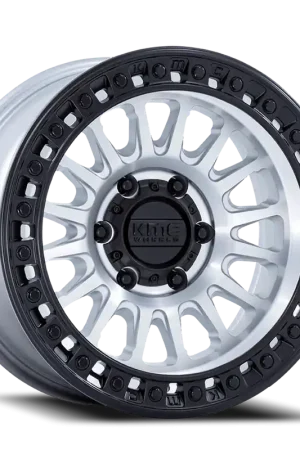 KMC IMS KM552 DB 20x9 +0 5x127mm 71.5mm Machined Matte Black Lip Affordable