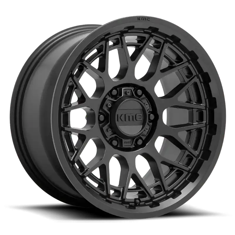 KMC Technic KM722 SB 20x9 +0 6x135mm 87.1mm Satin Black Brand New