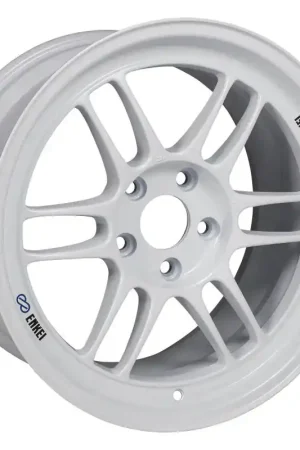 Enkei RPF1 17x9 5x114.3 35mm Offset 73mm Bore Vanquish White Wheel While Supplies Last