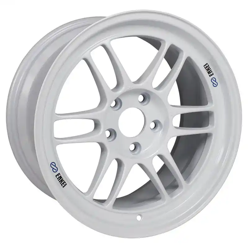 Enkei RPF1 17x9 5x114.3 35mm Offset 73mm Bore Vanquish White Wheel While Supplies Last